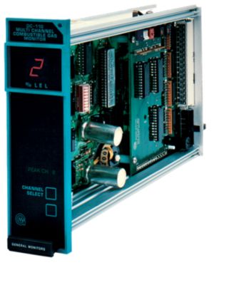 DC110 Eight Channel Combustible Readout / Relay Module